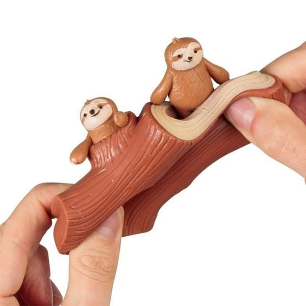 Barn's Nyhet Små leksaker Kreativt Kläm Träd Stubbe Sloth  Dekompression Vent Vuxen Kontor Avkoppling leksak