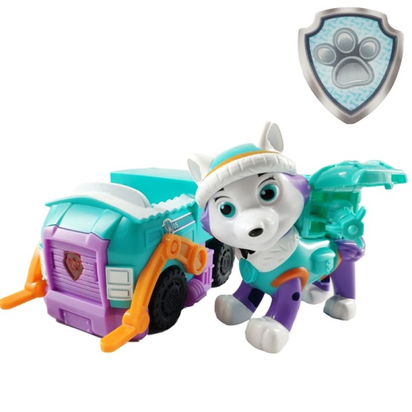 Paw patrulje hund legetøj model Everest hund sne tank hvalp patrulje Apollo tracker action figur