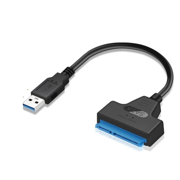 SATA til USB 3,0 / 2,0 kabel opptil 6 Gbps for 2,5 tommer ekstern HDD SSD harddisk