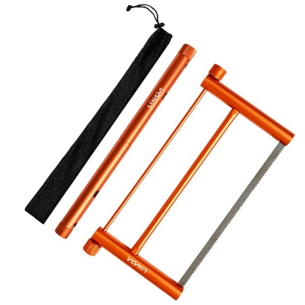 Bærbar foldning træ sav aluminium legering hånd sav
