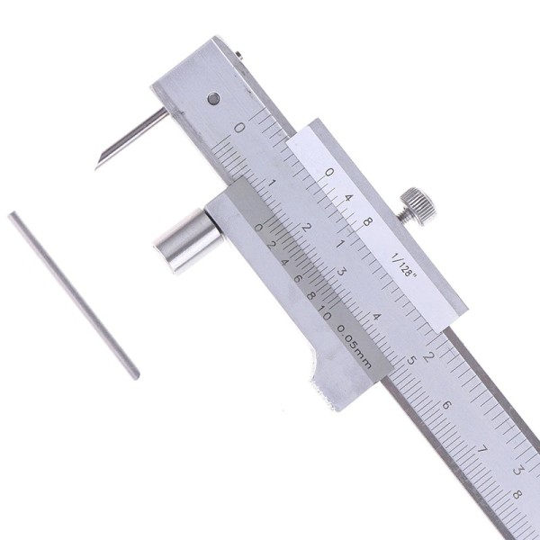 0-500MM Markering Vernier Caliper Skriber Rustfrit Stål Måler Lineal Måle Instrument Værktøj