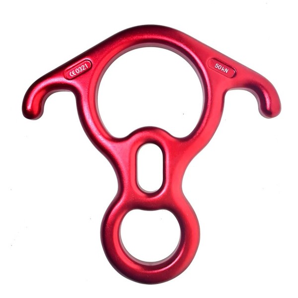 Klippeklatring Descender OX Horn 8 Descend Ring Downhill Eight Ring