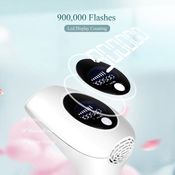 Profesjonell IPL Laser Epilator Kvinner Laser Hårfjerning Hunn Pulsert Lett Elektrisk Hårfjerningsapparat