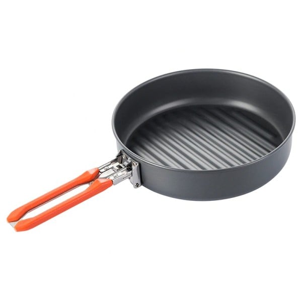 Camping Vandre Pinic Bærbar Hård Aluminium Legering 0,9L Stegere Pande