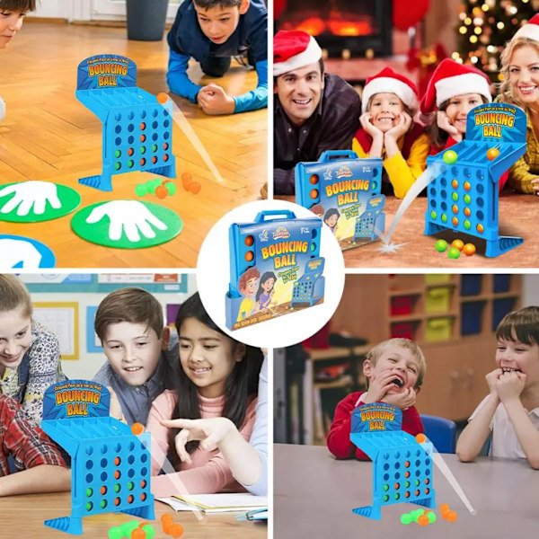 4 Shots Connect Bræt Spil Børn Børn Familie Match Spil Jul Jul Træning Pædagogisk Legetøj