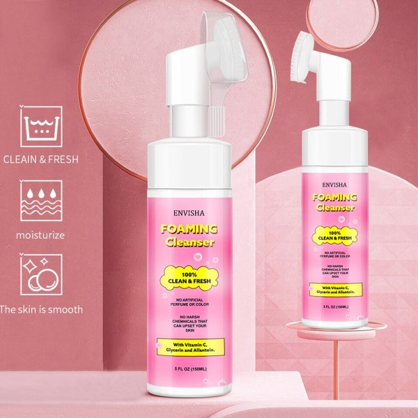 Kasvo Oil Control Puhdistus Ihon hoito vaahtoava puhdistusaine kuorinta vaahto Smooth kosteuttava