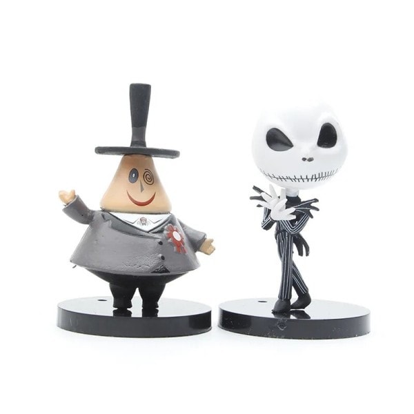 Jul Jack Model Jack Skellington Figur Frygtelig Halloween Dukke Model Ornamenter