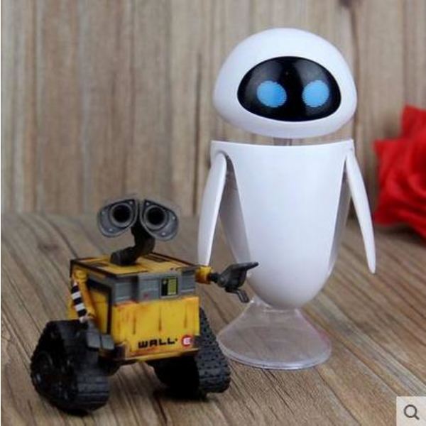 Wall E Robot Wall E & EVE PVC Action Figur Collection Model Legetøj