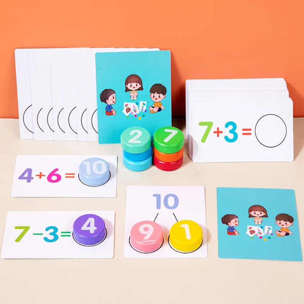 Børn's matematik tidlig uddannelse undervisningshjælpemidler tal kognition matching