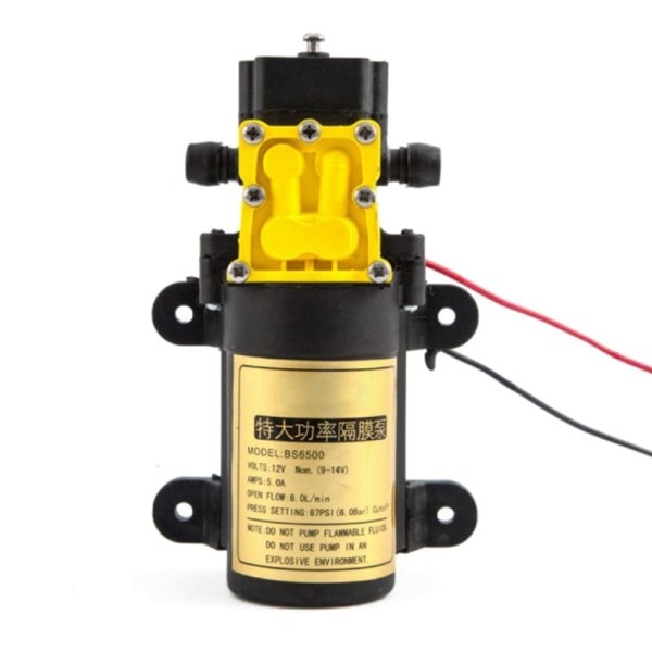 12V 8L/min Stor Flow Rate Landbruk Elektrisk Vann Pumpe