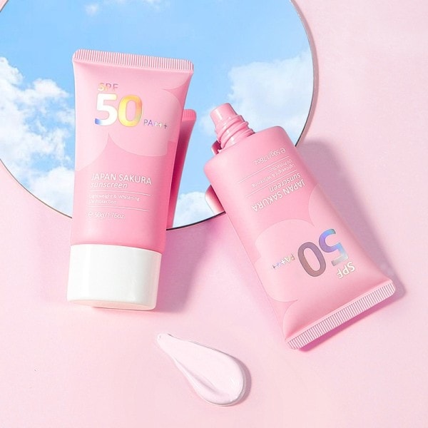 Korean Aurinkosuoja Suoja Kasvohoito Aurinko Aurinko Blocker Spf50 Isolation Lotion Cream Bleaching Moisturiser