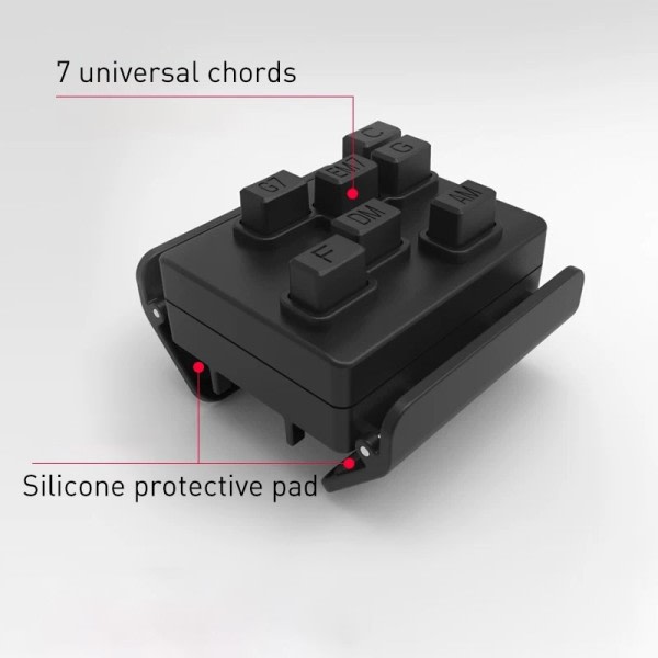 23" Ukulele akkorder trener nybegynner undervisning hjelp øving akkord verktøy