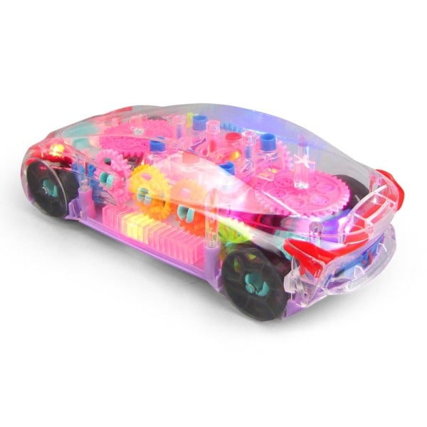Elektroninen Läpinäkyvä Musiikki Auto Musiikki Led Light Vauva Varhainen Koulutus Hauska lelu