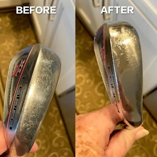Golf Club Polering Kit Safe Lugtfri ridse fjerner