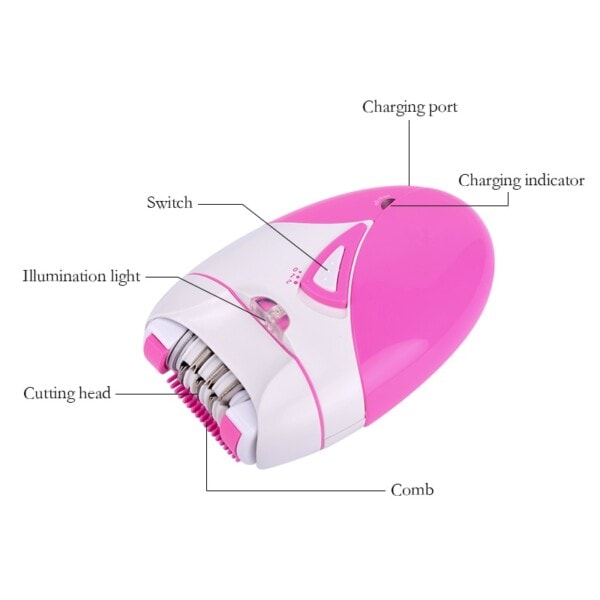 Elektrisk Epilator USB Uppladdningsbar