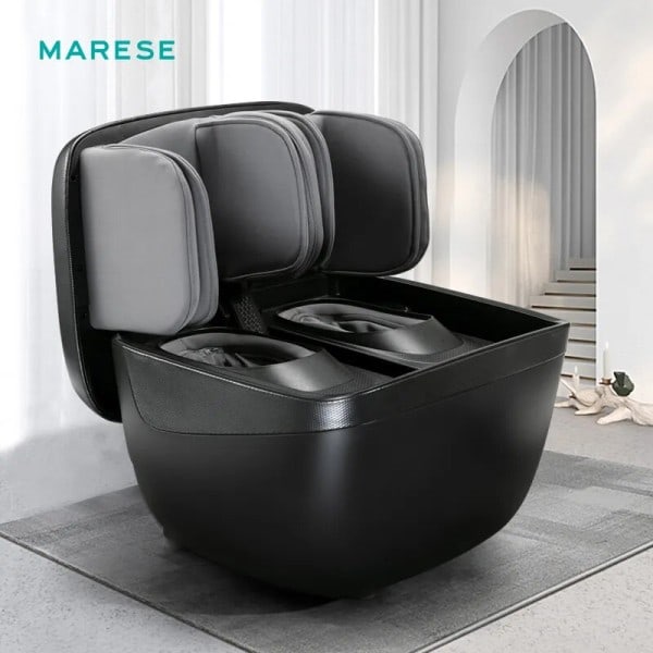 2 i 1 fod og ben massager maskine foldbar osmann kalv luft kompression shiatsu rulle vibration massage med varme K68