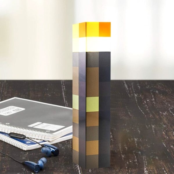 Brownstone Lampe Lys Jule Gaver LED Lampe Hjem Dekor USB Oppladbart Natt Lys