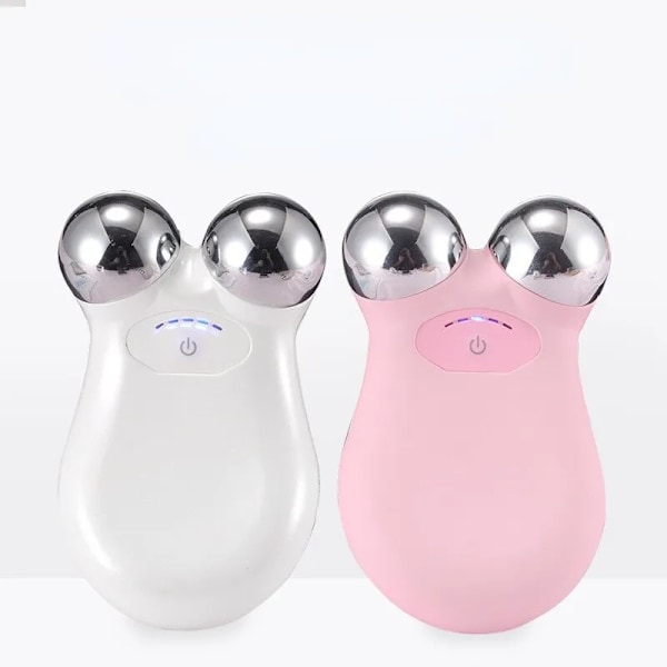 Genopladelig Ansigt Massager 5 Gears Elektrisk Mikrostrøm 3D EMS Opstramning
