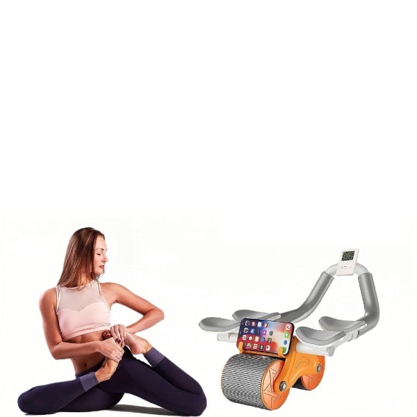 Mage stärkande hjul apparat automatisk rebound kondition rulle bantning mag kondition utrustning
