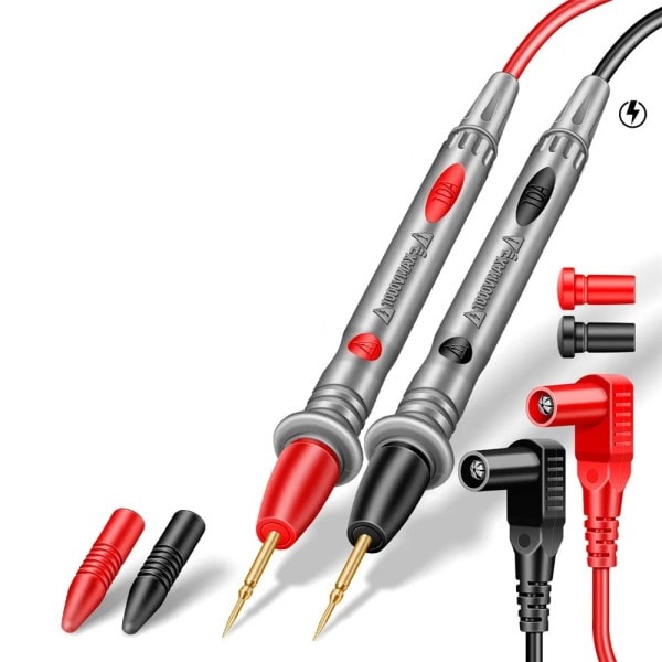 Professionel Digital Multimeter Probe Test Leads 1000V 10A Universal Nåle Tip Multi Meter Tester Bly Probe Wire Pen Kabel