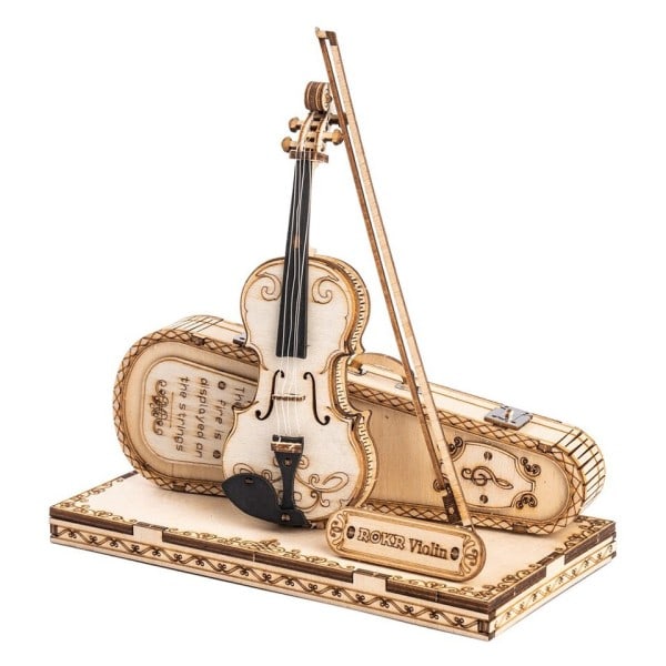 3D trä pussel fiol capriccio modell för pojkar och flickor