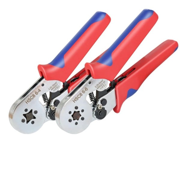 Crimping Værktøj HSC8 Selvjusterbar Ratchet, Stripning Skæring Tang YE-1R, Crimping Connectors kit