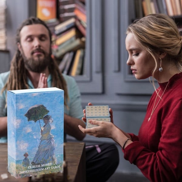 Claude Monet Impressionisme Kunst Tarot Ny Tarot kort kort spil fest bord bræt spil kort