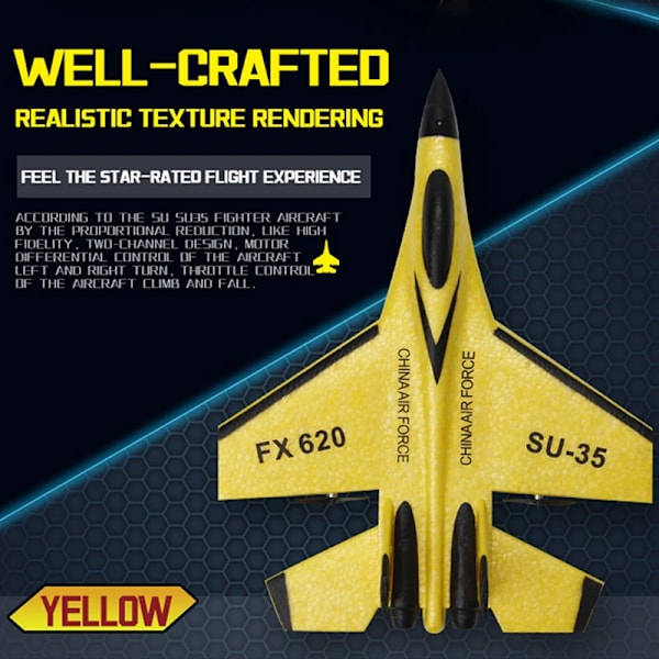 RC Foam Aircraft SU-35 Plane 2.4G Radio Control Svævefly