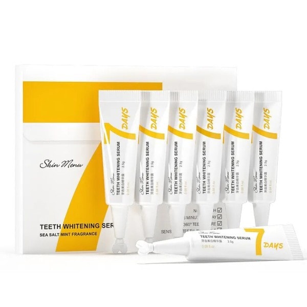 Tänder Whitening Essence Tandvård Tänder Whitener Care Whitening Gel Effektiv Ta bort fläckar Smile Kit  7 delar