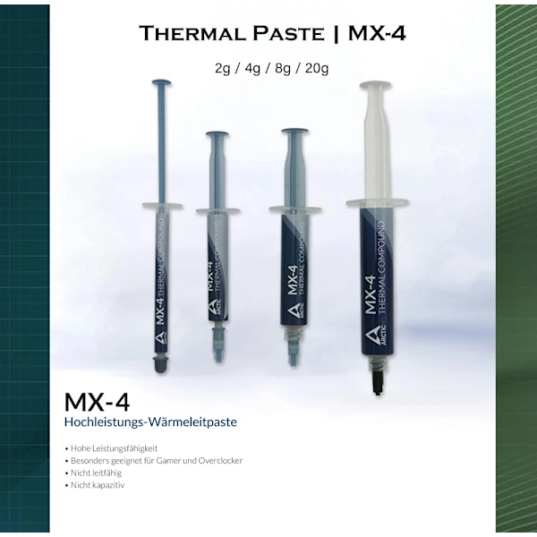 Termisk fett processor Thermal Compound Thermal pasta CPU GPU Kylare