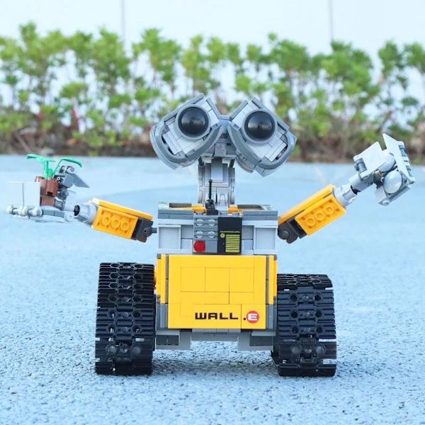 Walle Movie WALL.E Eva Robot MOC DIY Model Bygge Klodser Klodser Sæt Klassiske Dukker Børn Legetøj