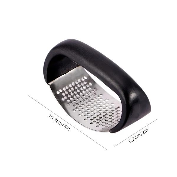 Manuell Ring Vitlök Masher Vitlök Press Mincer, Hushåll Rostfritt Stål Kök Tillbehör