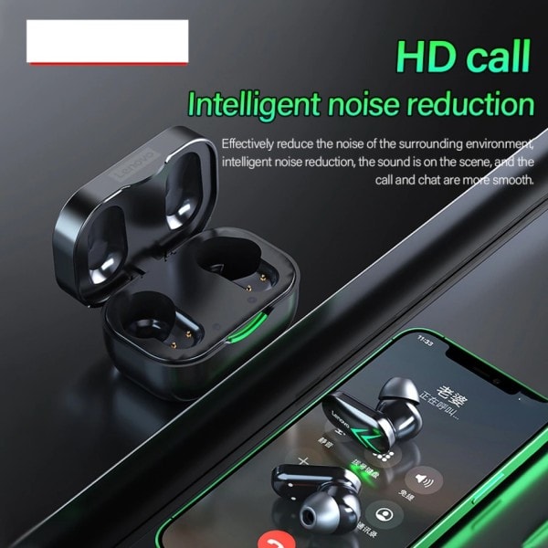 Original Lenovo XT82 Trådløs Bluetooth 5.1 Øretelefon HIFI Stereo Støjreduktion Gaming Headset