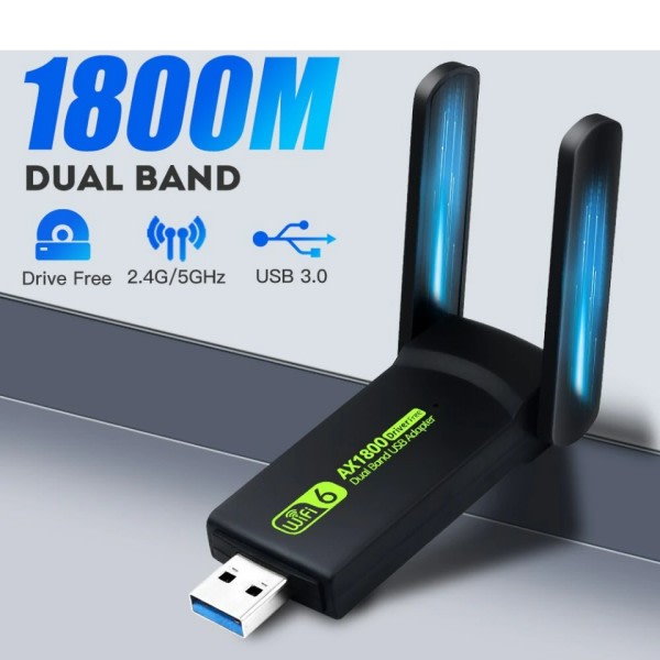 Dual Band Trådløst Wi-Fi Dongle Netværk kort
