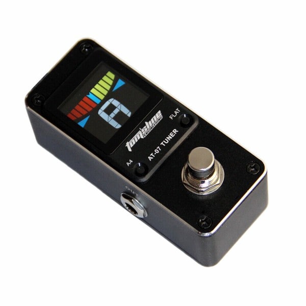 3 in 1 AMT-600 Gitarr Tuner Pitch Effekt Pedal Metronome/Tuner/Tone Generator Chromatic Metal Shell Color Display