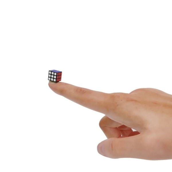 Mini Magic Cube Tiny 3x3 Professional 1 CM Speed Cube Magic Cube Puzzle Blå Rosa Svart Leker