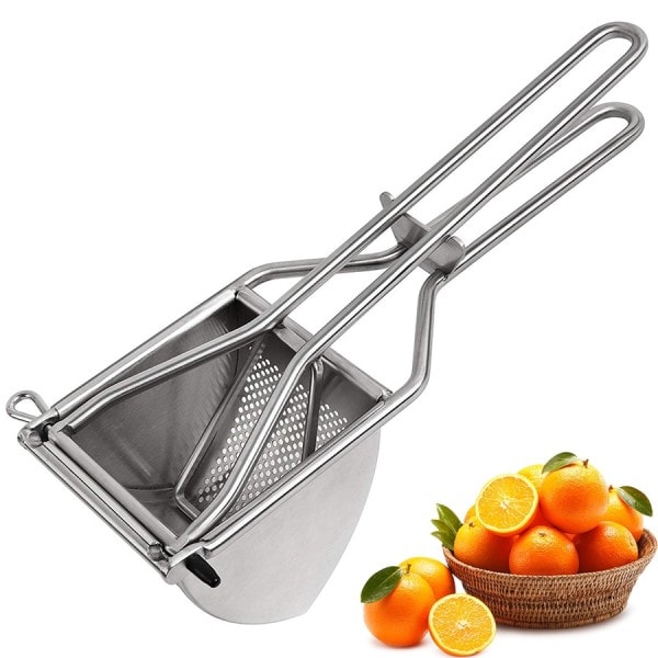 Kartoffel Ricer, Heavy Duty Rustfrit Stål Kartoffelmoser og Ricer Køkken Værktøj, Press og Mash