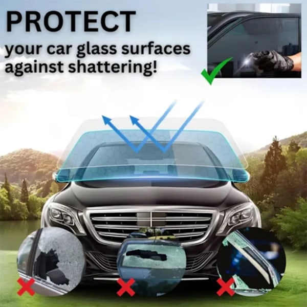 Ny Nano Coat Envägs spegel för Windows Bil Rearview Speglar svamp rengöring borste