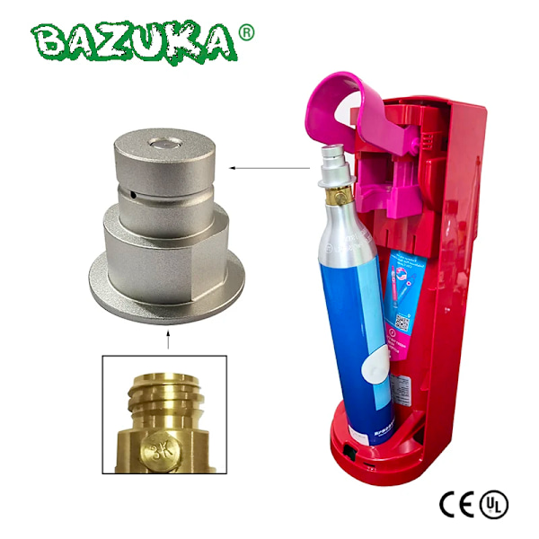 Quick Connect Adapter Soda Vann Tilbehør Soda Maskin