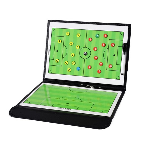 54 cm hopfällbar magnetisk taktik bräda fotboll coaching tränare taktisk bräda