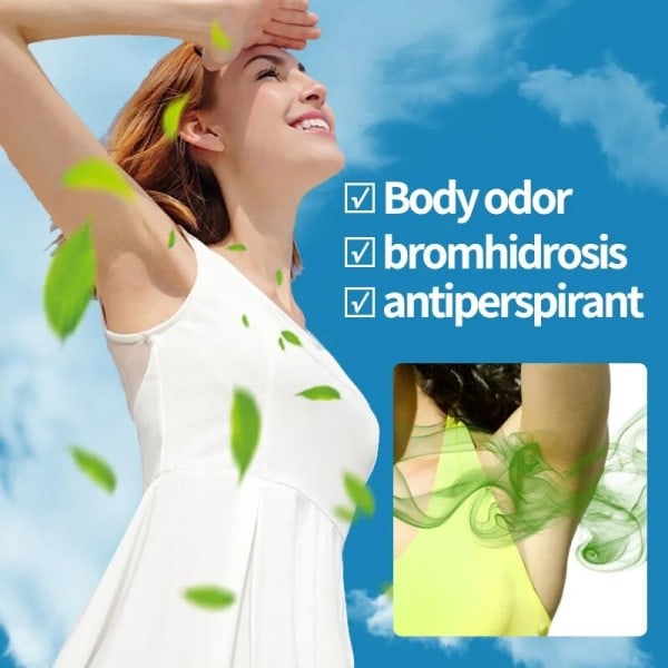 Underarm Antiperspirant Deodorant Solve Underarme Bryst og Andet Svedende Områder Forbliv Sikker