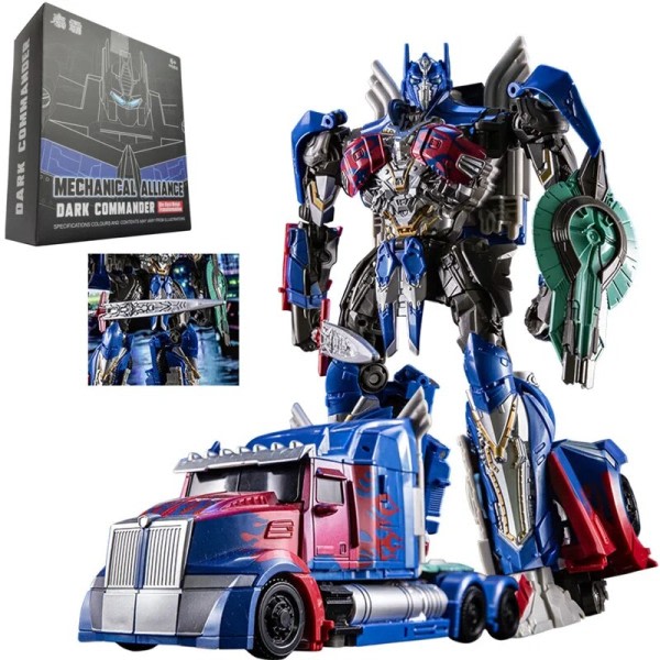 Prime Transformers Leksaker Robot Bil Legering Plast Action Figur Anime Action Figur