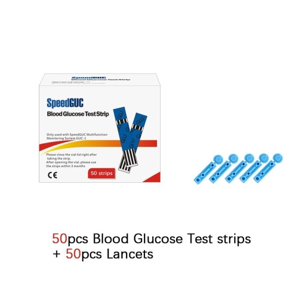 3i1 Multifunktion Kolesterol Urinsyra Blod Glukos Mätare Glukometer Kit