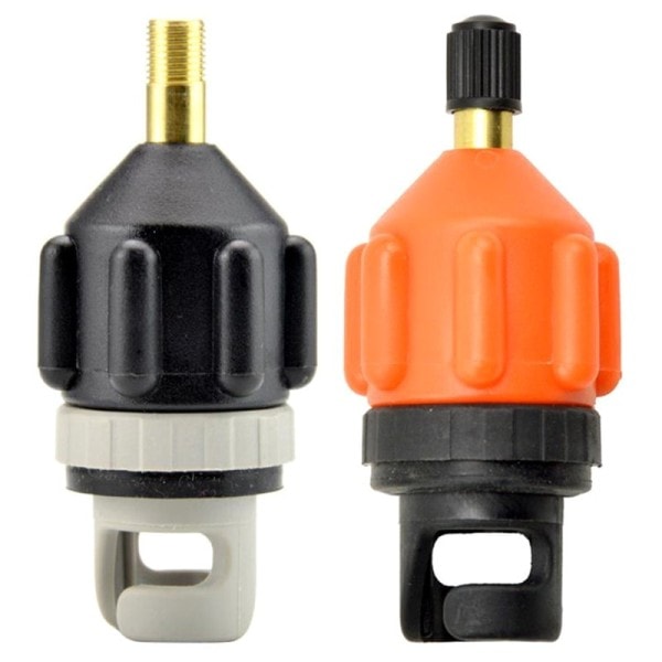 Holdbar luft ventil adapter slidfast ro båd luft ventil adapter nylon kajak oppustelig pumpe