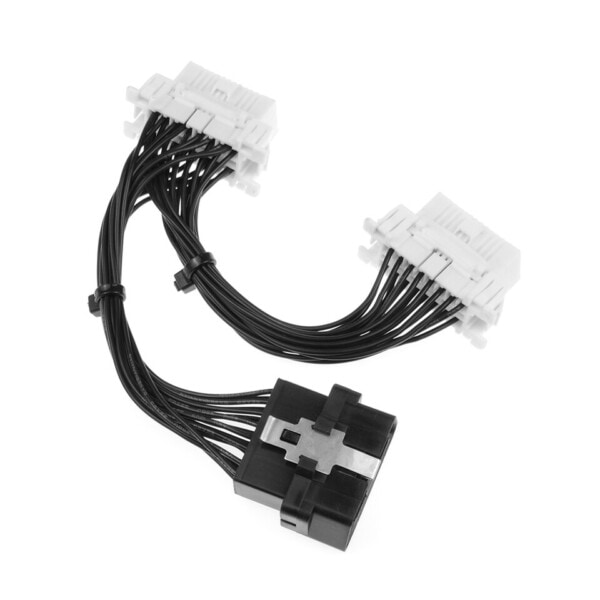 High-Speed transmission 16 pin OBD2 OBDii OBD 2 Splitter Forlænger kabel