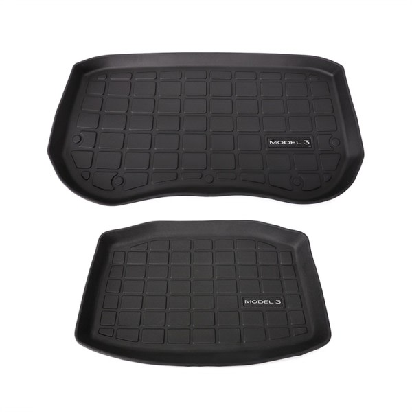TPE Pad Front Bag Mat til Tesla Model 3