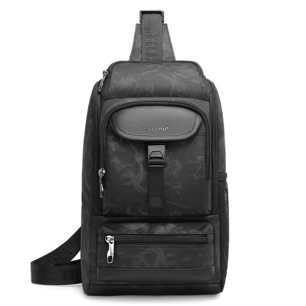 Bryst tasker til mænd 9,7 tommer IPad taske stænksikker skulder taske mænd crossbody taske