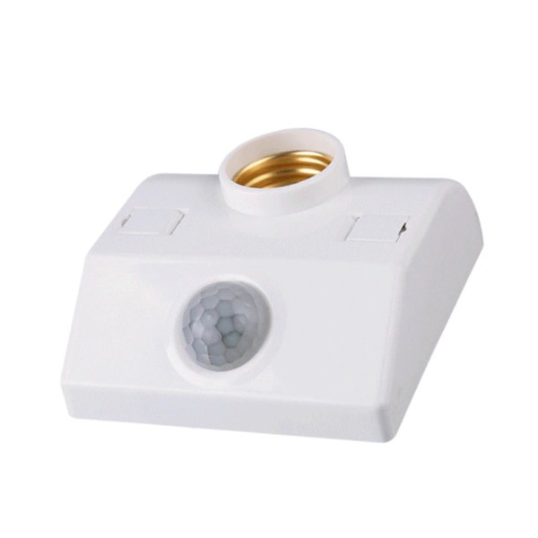 E27 LED 220V 110V Grensesnitt PIR Bevegelse Sensor Switch Menneske Kropp Sensor Lampe Holder
