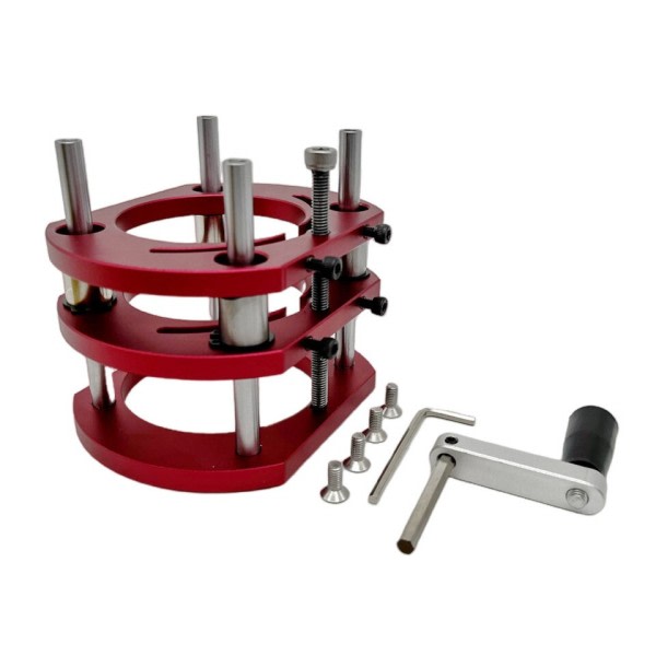Innsats Plate Router Lift Kit for 65mm Diameter Motorer Trebearbeiding Arbeidsbenk Trimmer Gravering Maskin Verktøy