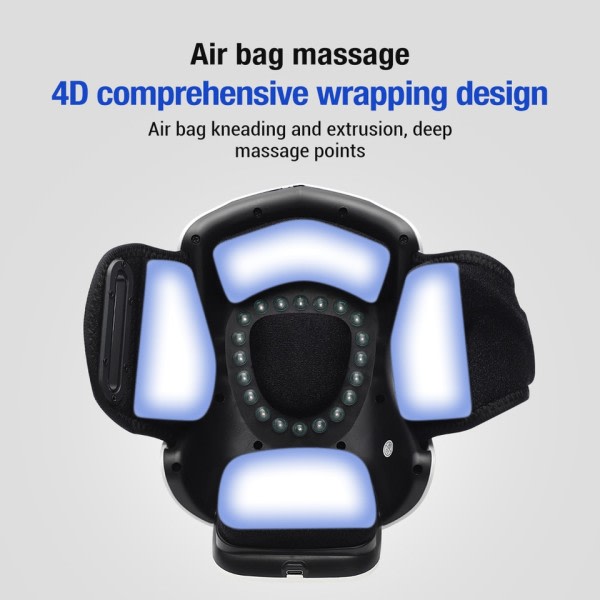 Smart Varmt Kompress Knæ Afslappende Massager Knæhætte Treasure Laser Infrarød Albue Skulder Massager